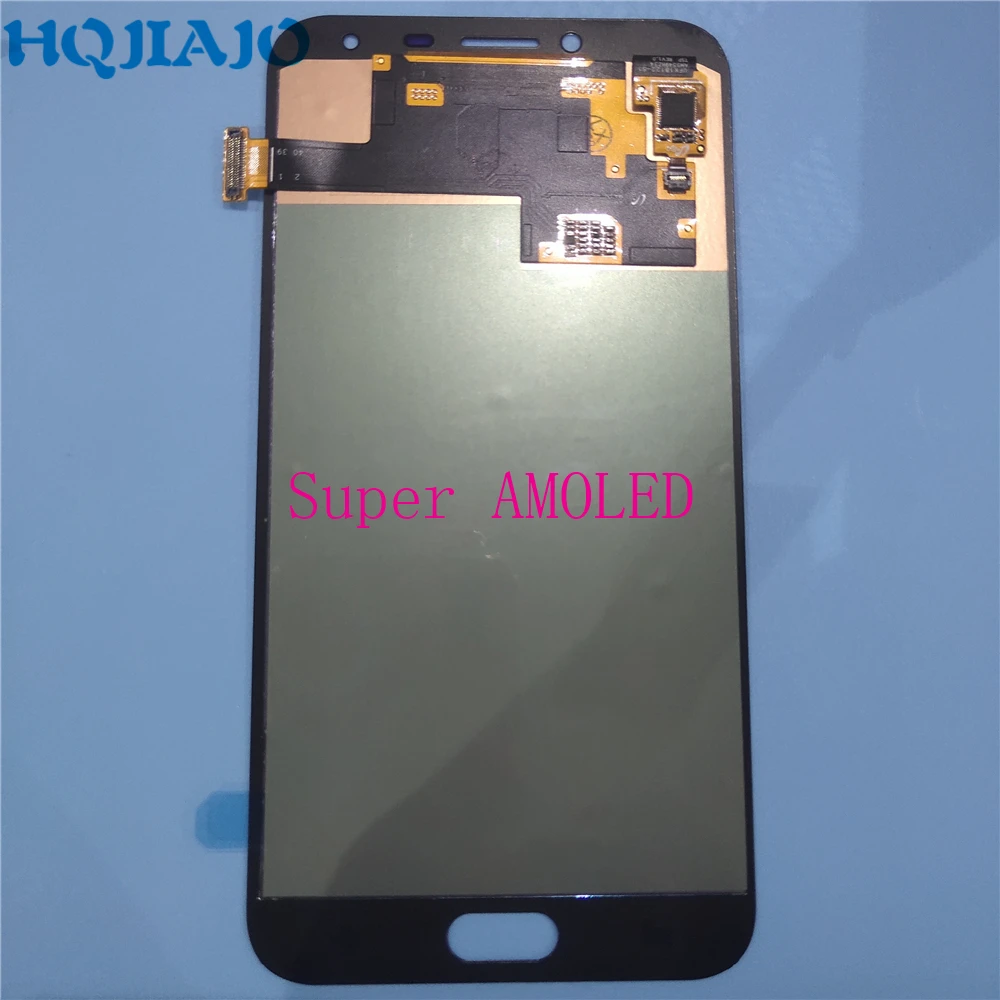 Pаспродажа Супер AMOLED ЖК экран для samsung J400 ЖК дисплей с сенсорным экраном дигитайзер для samsung Galaxy J4 J400 J400F J400G сборка font b lcd b font