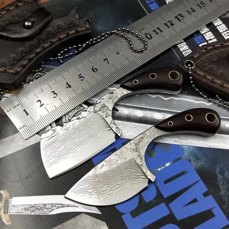PSRK горячая дикая сабля выживания дамасский прямой нож Мини Открытый Кемпинг
