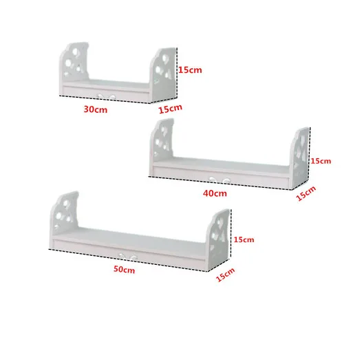 Настенная полка, Пробивка, для спальни, ТВ, Настенная декоративная настенная подвесная стойка для хранения косметики, слова, раздел LM01181630