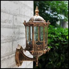 Europe Style retro outdoor wall lamp outside waterproof Classical balcony aisle lights corridor garden yard buiten verlichting