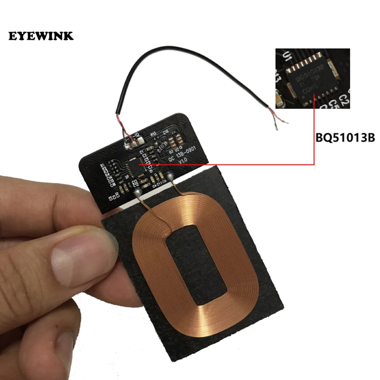 Стандартная схема QI DIY автомобильное основание мини катушки PCBA плата для