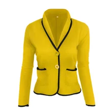 Blazer Women Jaqueta Feminina Flying Roc 2019 Women Sleeve Blazer Girls Casual Slim Feminino Office Lady Jacket Suit Clothing