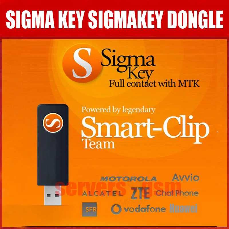 Ключ ключ Sigma с упаковкой 1 + Pack2 Pack3 последняя версия активация для alcatel huawei