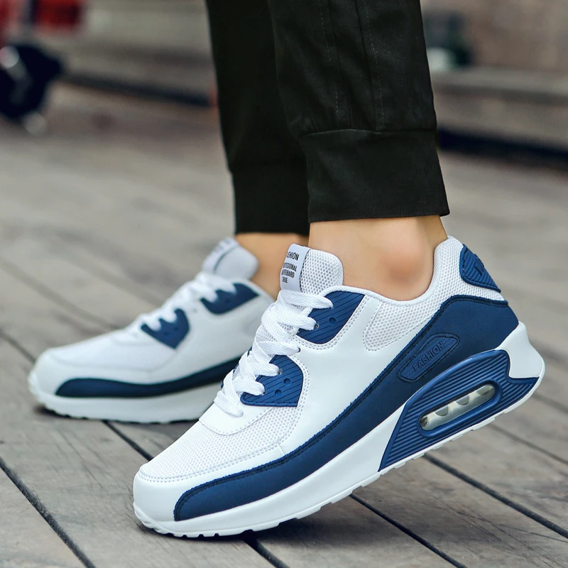 

Hot Sale 2019 Men Spring Fall Popular High Quality Fashion Casual Shoes Light Sneakers Man Lace-up Breathable Drop Shipping 47