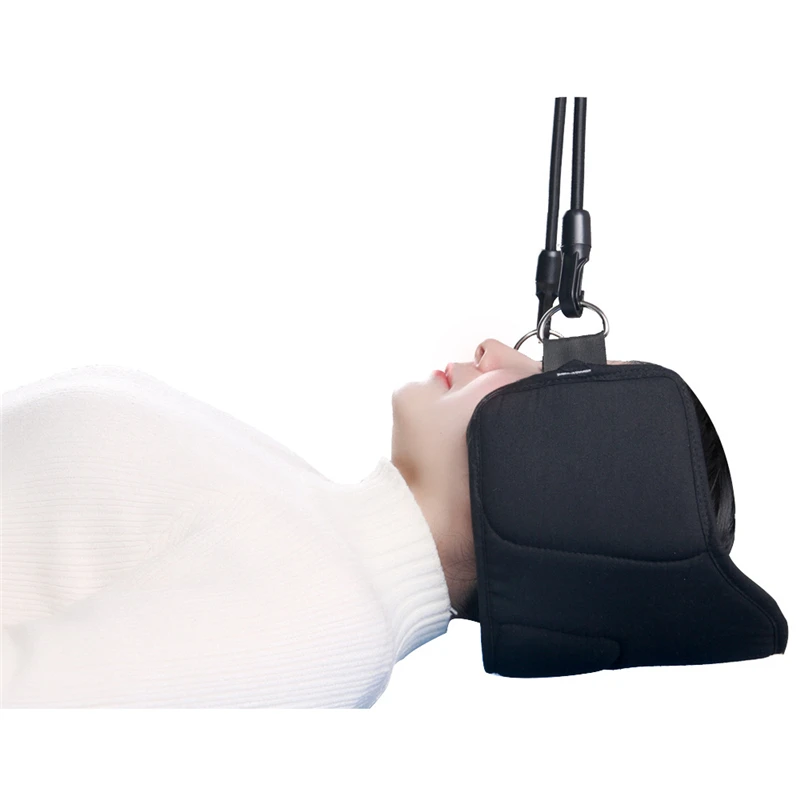 

New hammock fashion portable neck pain relief relaxation hammock neck massager foam nap sleep pillow home office