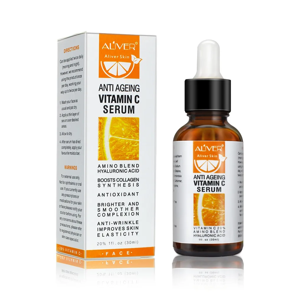 30ml Anti Wrinkle Vitamin C Serum Hyaluronic Acid Acne Scar Spots
