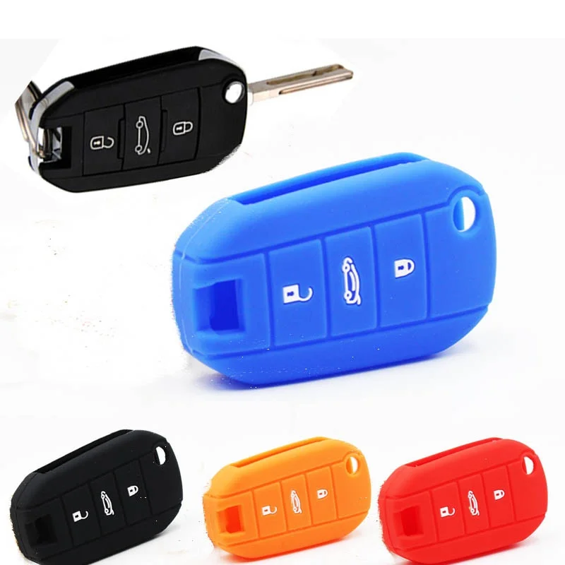 Sport Style Car Key Cover Case for Peugeot 508 301 308 3008 408 3