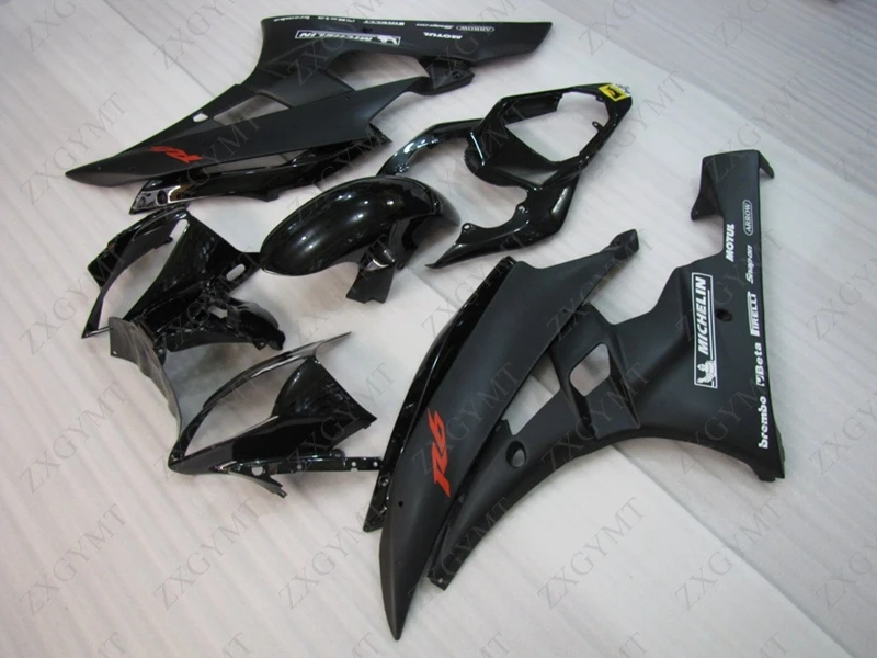 

Body Kits YZF R6 2006 - 2007 Black Fairings YZFR6 2006 Motorcycle Fairing YZF R6 06