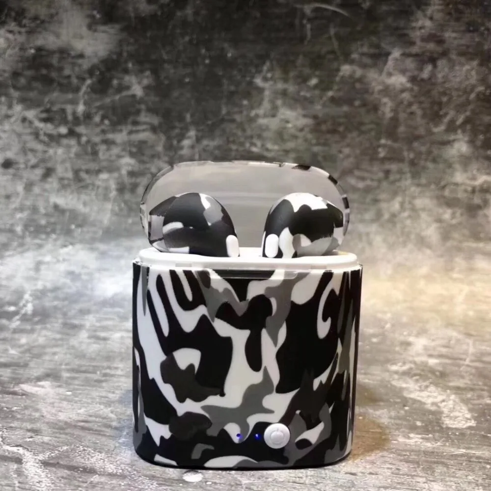 

I7S TWS camo Earbuds True Wireless Bluetooth Double Earphones Twins Earpieces Stereo Music Headset For All Bluetooth Mobile