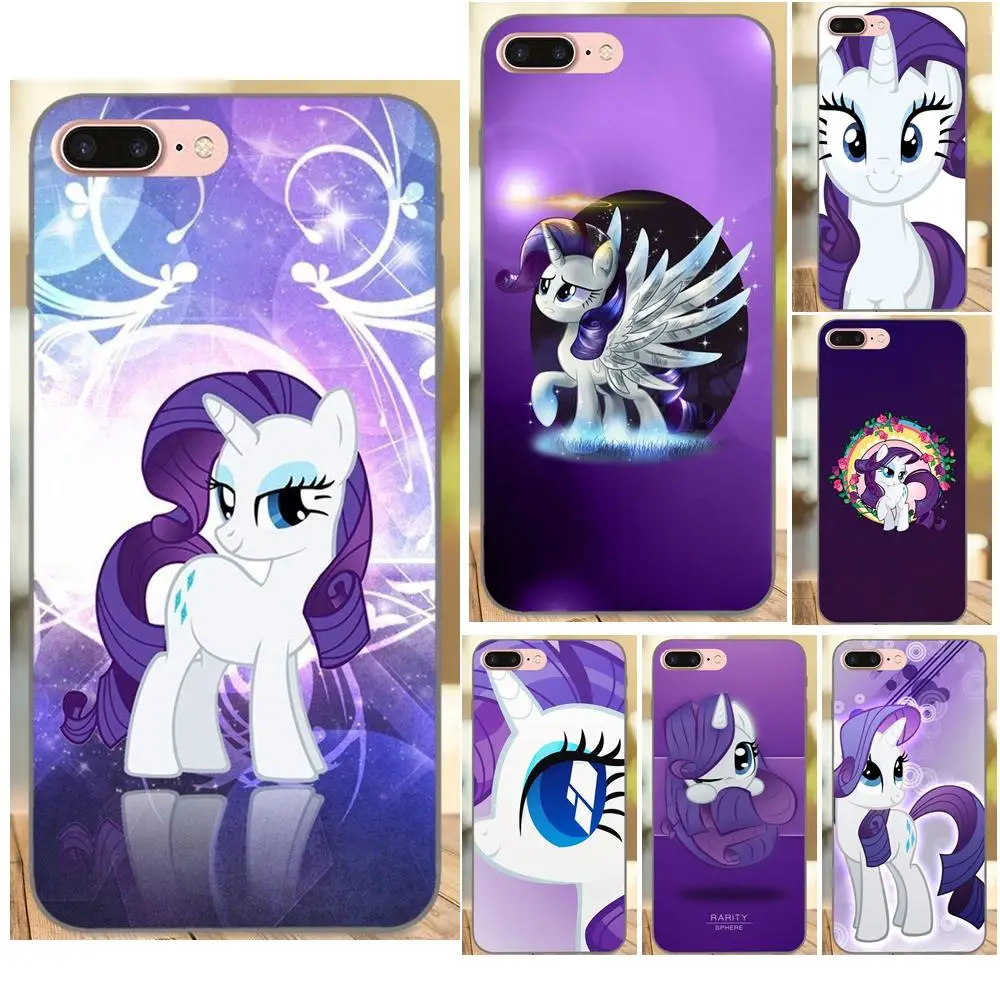 

Lovely Purple My Little Pony Rarity TPU Cover For Huawei nova 2 Plus 2S 3i 4 Y3 Y5 II Y6 Y7 Y9 Lite Plus Prime 2017 2018 2019