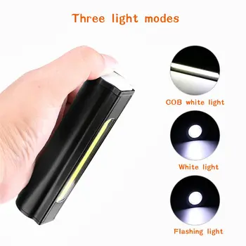 

Rechargeable COB LED Work Light Lamp Flashlight Inspect Work Torch Flashlight Lamp outdoor lighting flashlight wholesale #3J22