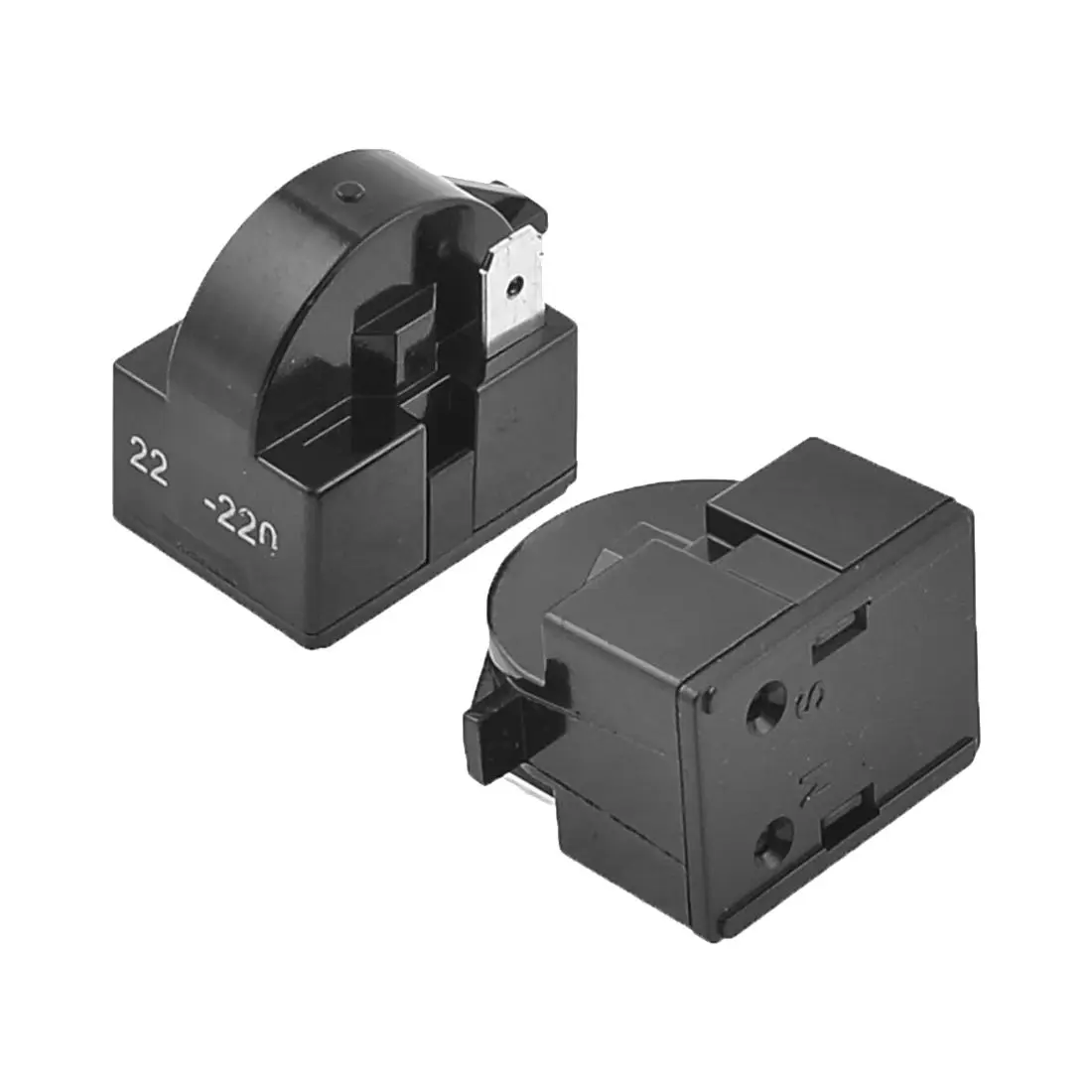 220V 22 Ohm One Pin Refrigerator Compressor PTC Starter Relay 2 Pcs-in