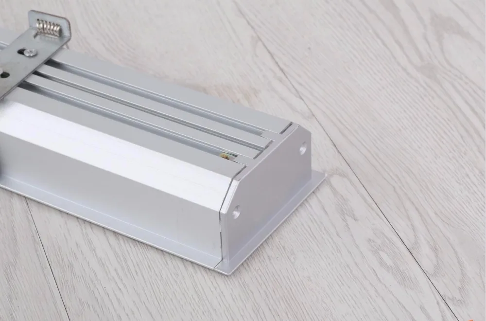 Linear com Clipes de Montagem Livre Shiping Led Recesso Luz Linear Linear Levou Luminária Lâmpada Led 13 linear levou luminária