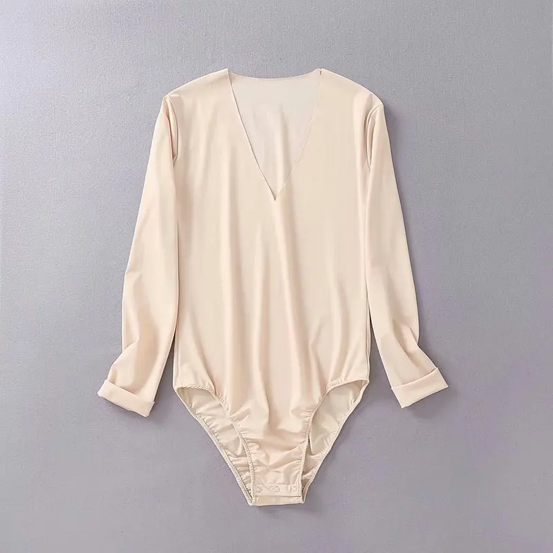 

New arrival DL35-T81 European and American fashion V-neck pants