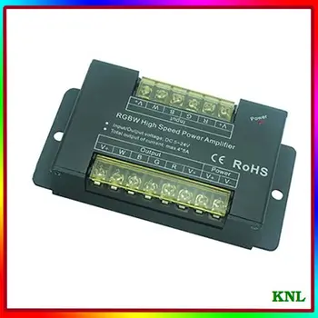 

High Speed Large Current Power Amplifier PWM Dimming Signal Input Led Controller, RGBW Led Amplifier DC5V-12V