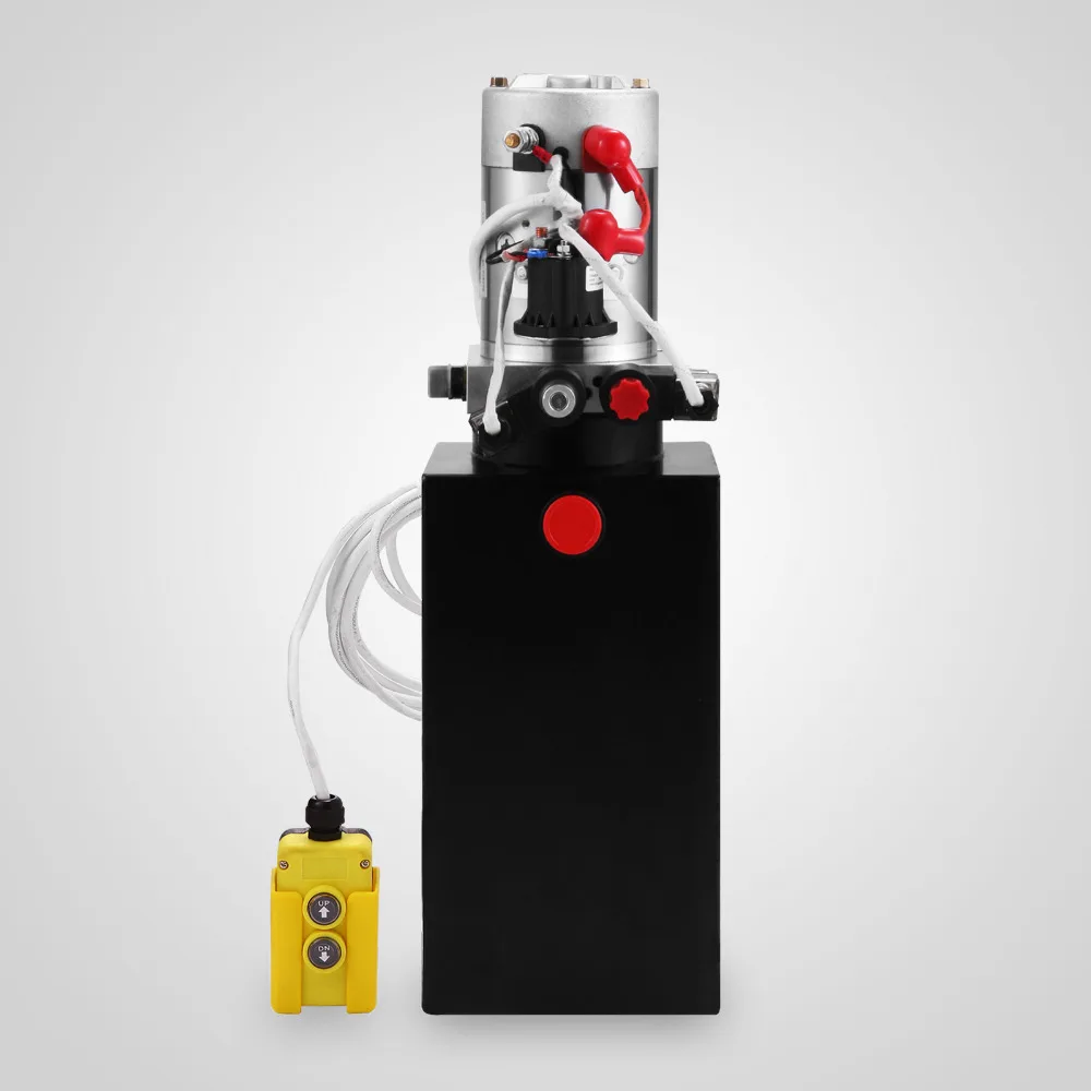 

DC12V 8 Quart Hydraulic Pump Power Supply Pack for Unloarding Crane Dump Trailer