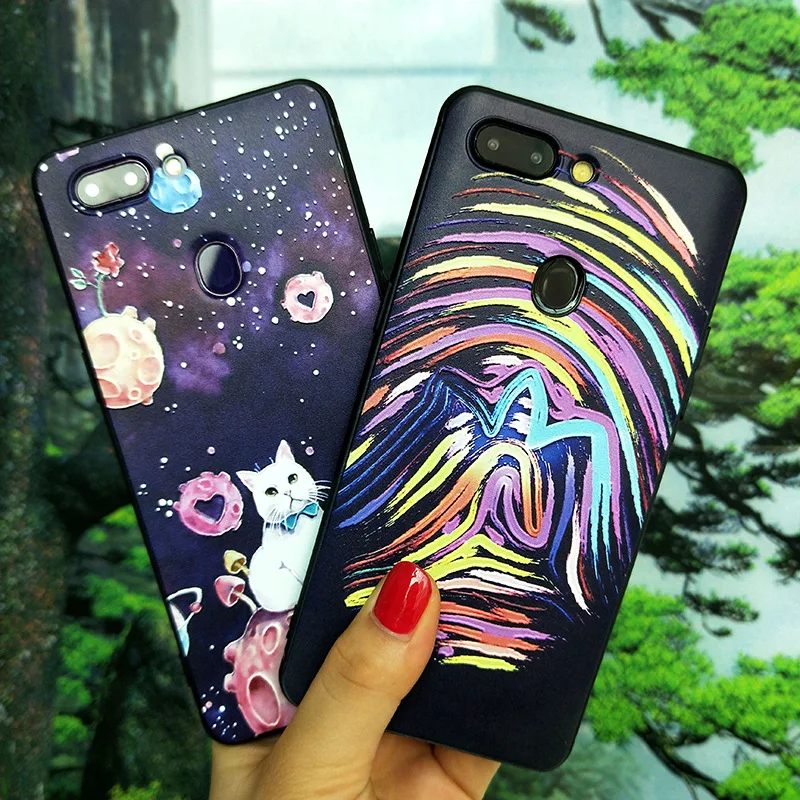 

Starry Night Sky Universe Phone Case Back Cover For OPPO R17 Pro R9 R9S R11 Plus Abstract TPU Cell Phone Shell For A57/59/79/83