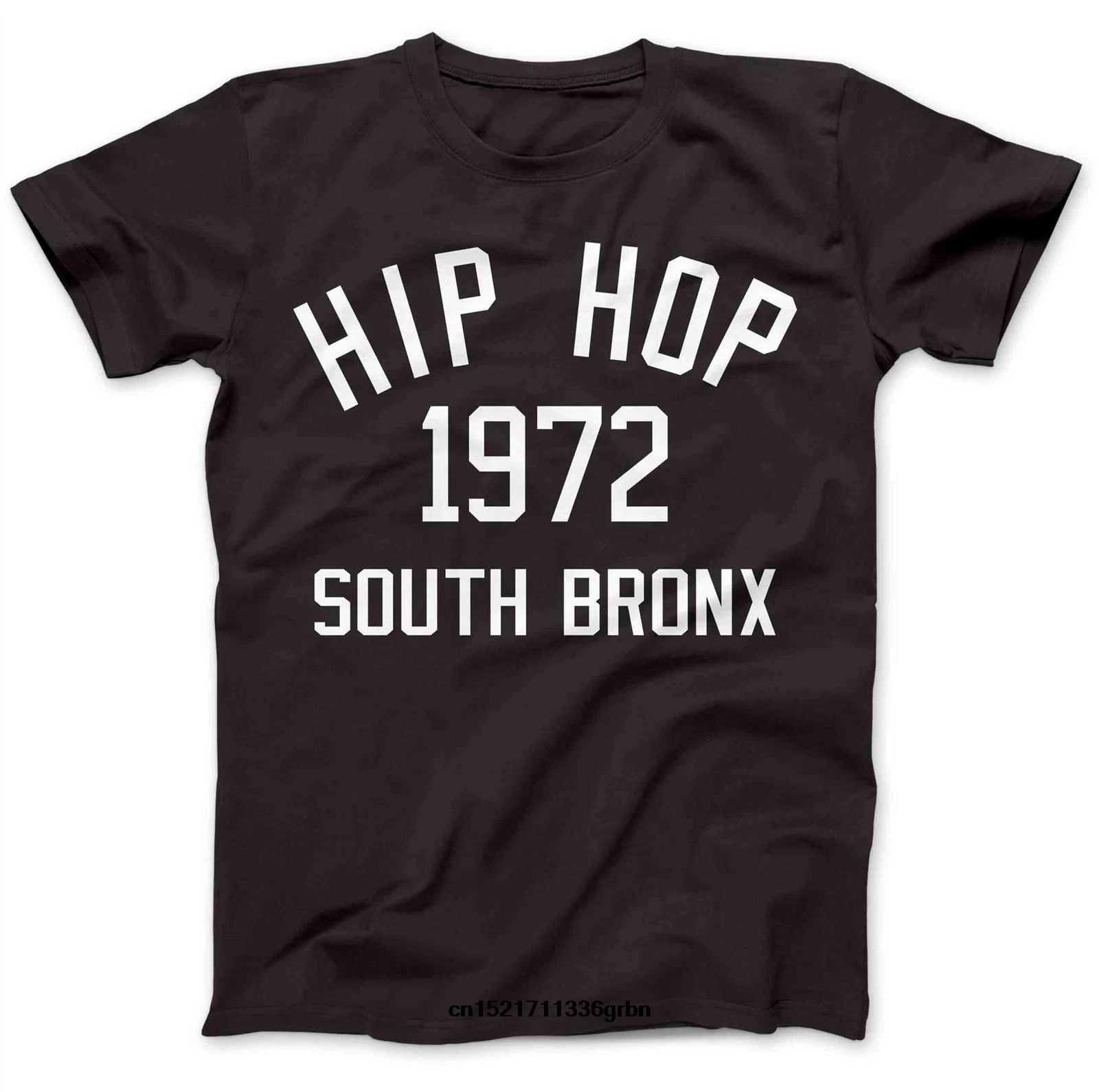 Men T shirt Hip Hop Music Bronx 1972 s T Shirt Rap Grandmaster Flash