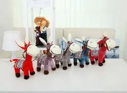 Мягкая Моделирование осел плюшевые игрушки забавные мягкие куклы Kawaii подарок для детей игрушки