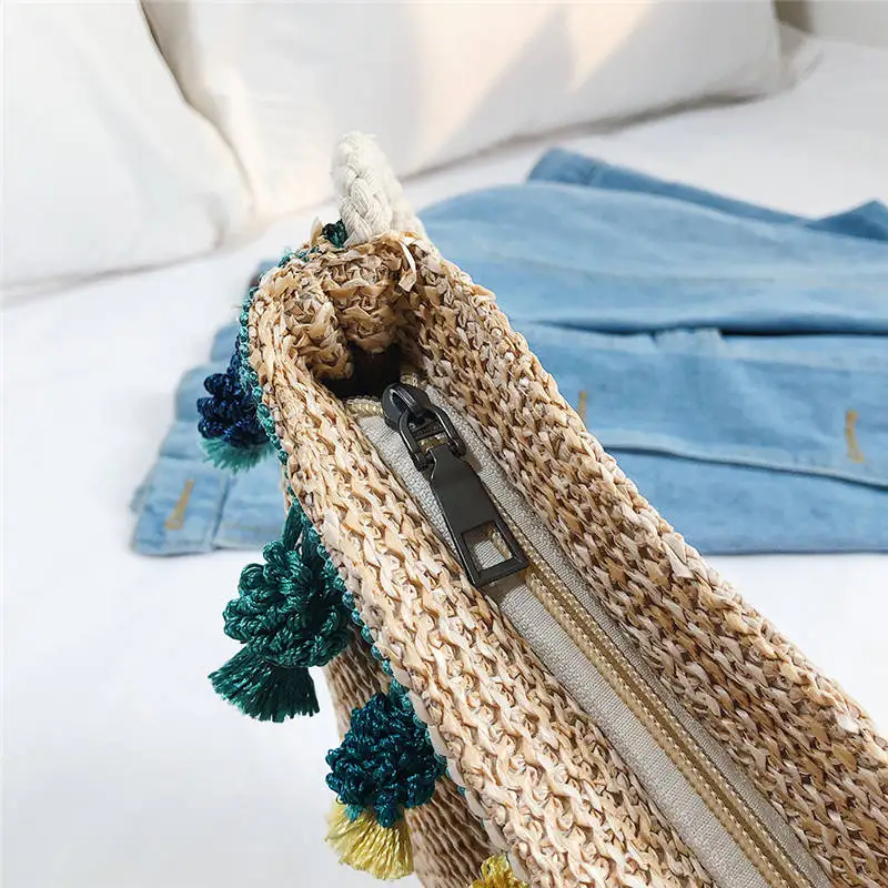 Straw Flap Shoulder Bag Crossbody Bag for Women 2019 Messenger Bags women's bag bolsa feminina sac a main 30AP0414
