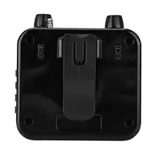 Megafono policia мини мегафон портативный усилитель аудио беспроводной радио FM USB плеер громкоговоритель с микрофоном для обучения речи