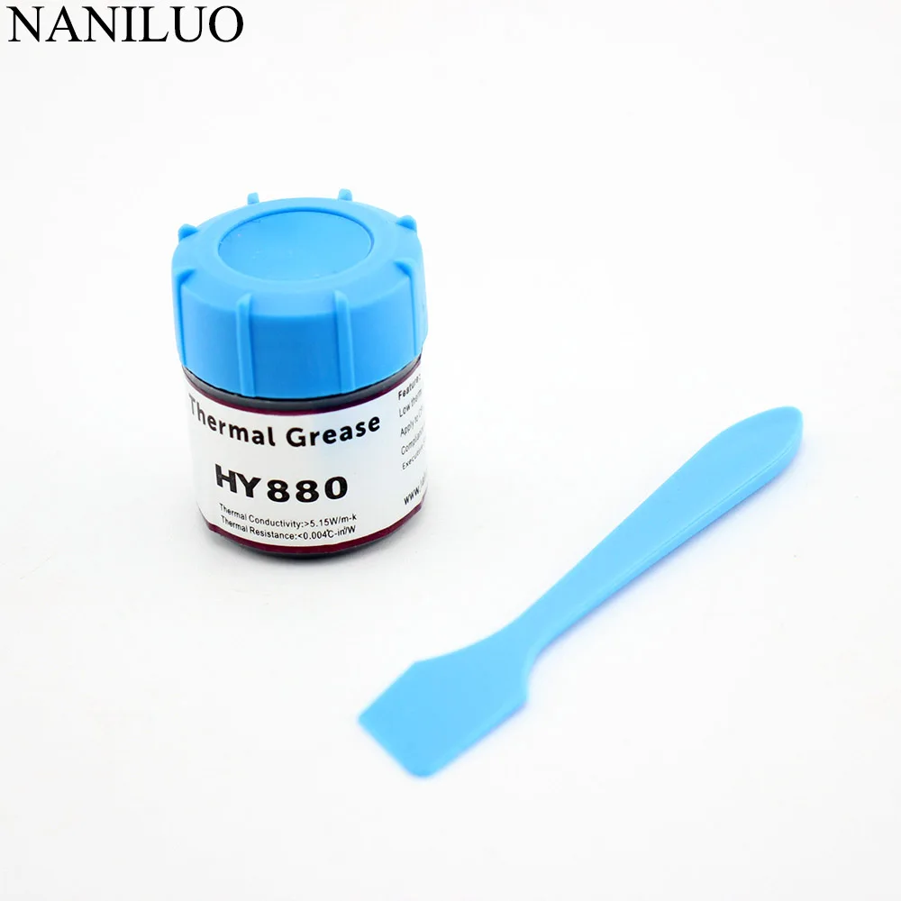 

1PC 25g HY880 Thermal Grease Syringe Compound Paste For CPU VGA LED Chipset PC