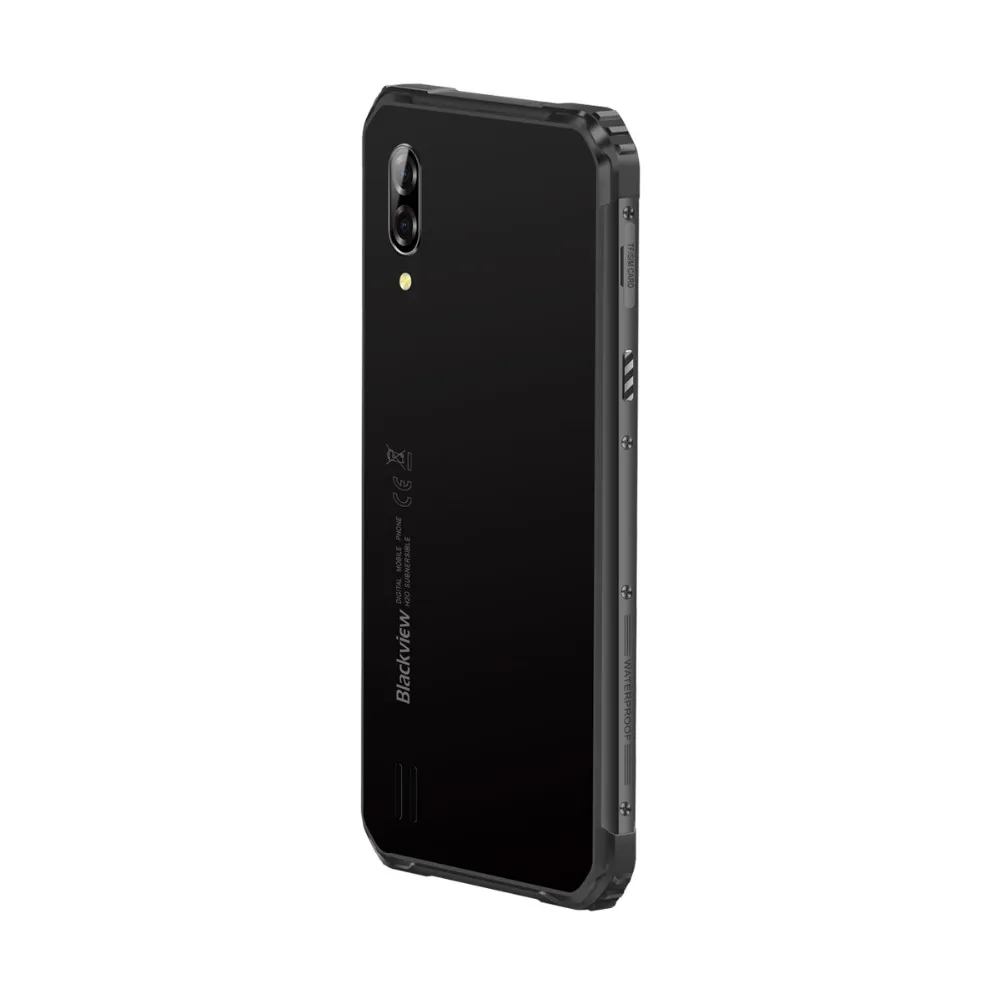 Blackview BV6100 6,88 "смартфон 3 ГБ + 16 ГБ Android 9,0 IP68 водонепроницаемый мобильный телефон 5580 мАч NFC две sim-карты считывание отпечатка пальца мобильного