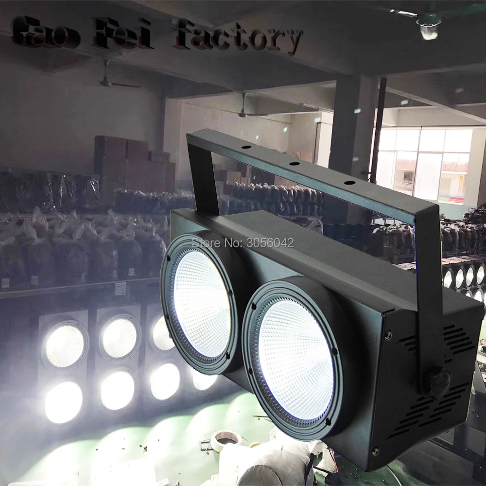 2X100W COB LED Par Light LED wash light video front lamp performance