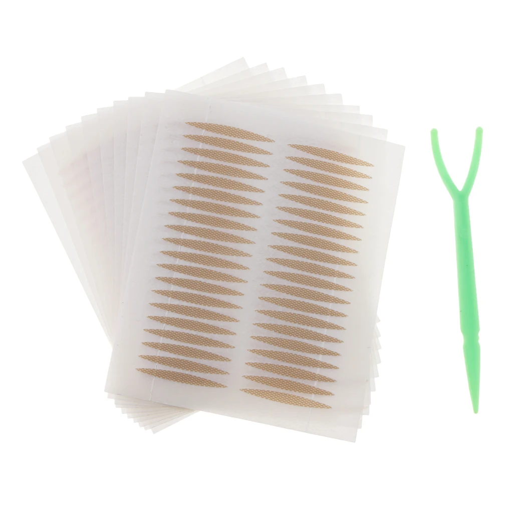 Lot 9 Types Narrow/Wide Super Invisible Lace Eyelid Stickers Adhesive Double Eyelid Tapes Eye Lift Strips