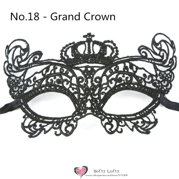 Mystery Lady Costume Party Masks 21 styles - 18