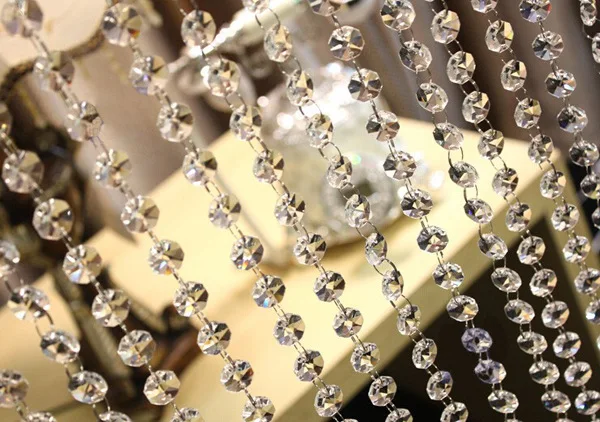 

1M Transparent acrylic decorative octagonal beads wedding scene bead curtain