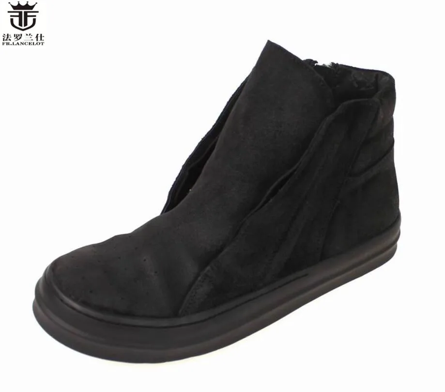 2018 FR.LANCELOT new arrival print leather booties genuine leather chelsea boots print ankle boots men fashion autumn boots 2018 FR.LANCELOT new arrival print leather booties genuine leather chelsea boots print ankle boots men fashion autumn boots