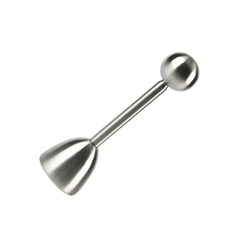 

SUS304 Stainless Steel Metal Egg Scissors Egg Topper Cutter Shell Opener Stainless Steel Boiled Raw Egg Open Kitchen Tools