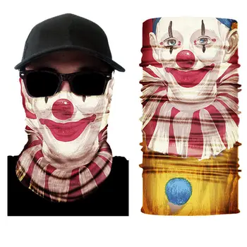 

New Halloween Mask Festival Skull Masks Outdoor Motorcycle Bicycle Scarf Half Face Mask Cap Neck Ghost Ski Scarf Balaclava Party