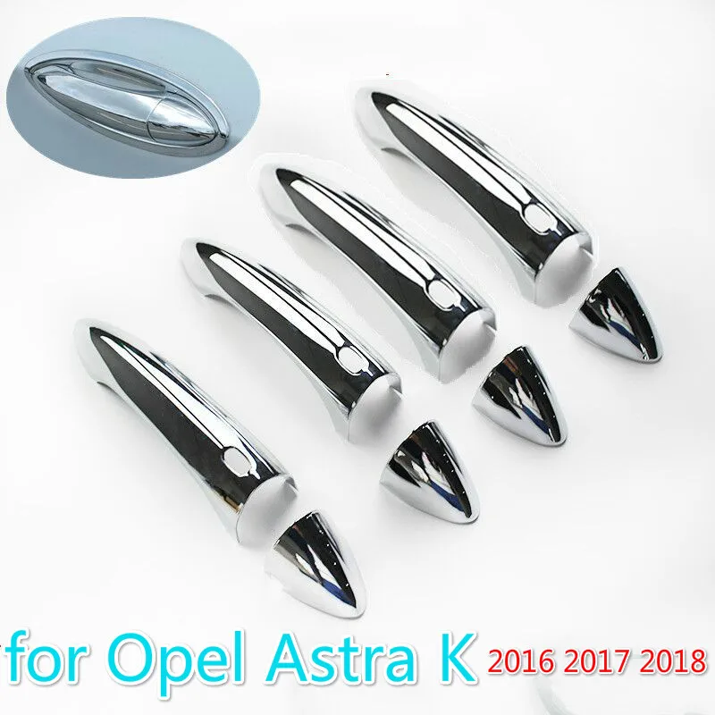 FUNDUOO для Opel Astra K Vauxhall Astra K Holden Astra Автомобильная Дверная ручка Крышка колодка для отделки стикер литьевой Стайлинг