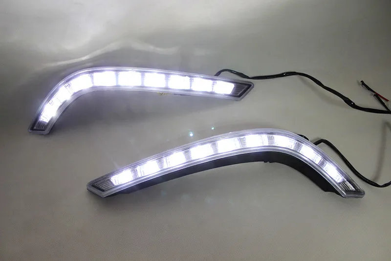

free ship ,With Auto Dimming Function! Sonata YF Accessories LED Daytime Running Light,DRL For Hyundai Sonata YF 2010 2011 2012