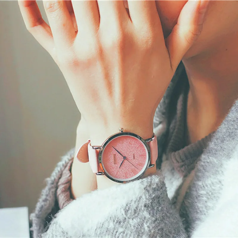 Новинка 1 шт. женские мужские наручные кварцевые часы Круглый Сплав Модные Повседневные подарочные DO99