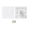 86 Type Computer Socket Panel CAT5E Network Module RJ45 Cable Interface Outlet 1to 6 Port ► Photo 2/6