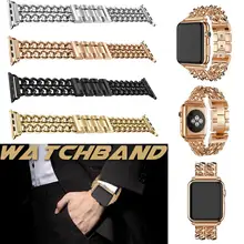 Сплав Нержавеющая сталь ремешок для IOS часы Iwatch ремешок Сплав Сталь ремешок заменить Для мужчин t Для мужчин Для женщин розовое золото