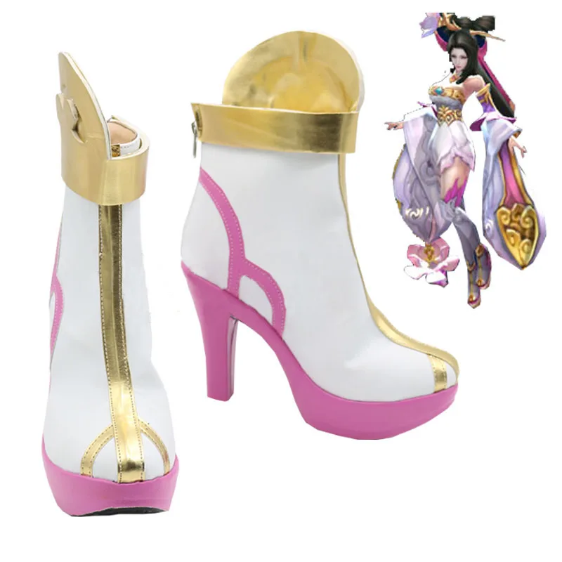 

New Diao Chan boots Cosplay women Shoes Game Tailor Made