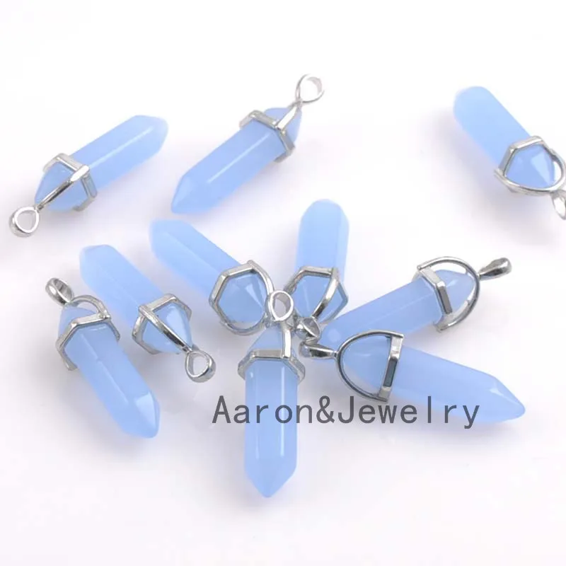 41x13mm-1-Pcs-Natural-Stone-hexagon-moonstone-crystal-Pendant-Necklace-Necklaces-TRS0139X (9)