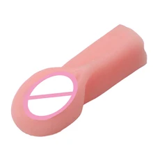 Mini Size Aircraft Cup Male’s Masturbation Real Pocket Vagina Pussy Realistic Silicone Vagina Sex Toys for Man Pocket Sex Doll