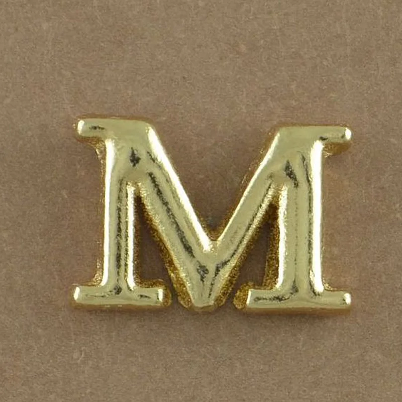 

52pcs/lot Gold and Silver Alphabet Letters A-Z Alloy Floating Locket Charms Fit Floating Memory Locket DIY Jewelrys