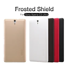 Nillkin Case for Sony Xperia C5 Ultra Super Frosted Shield Plastic back cover for Sony C5 Ultra Phone Case with screen protector Nillkin Case for Sony Xperia C5 Ultra Super Frosted Shield Plastic back cover for Sony C5 Ultra Phone Case with screen protector