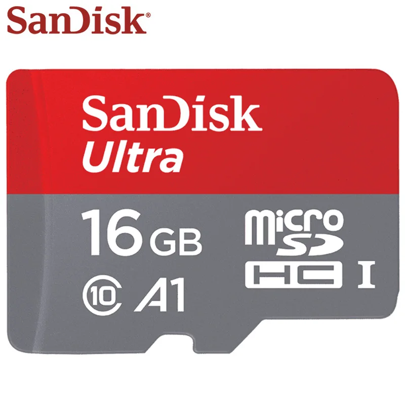 Оригинальная карта памяти SanDisk 32 Гб 16 Гб максимальная скорость чтения 90 м/с Micro SD карта класса 10 UHS-1 флэш-карты памяти Microsd TF карта