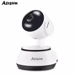 AZISHN домашняя охранная ip-камера беспроводной WiFi 720 P сетевая камера внутреннее наблюдение мини камера видеонаблюдения с двухсторонним аудио