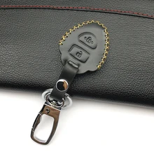 Hot sale Leather Case For Toyota Corolla Rav4 Yaris Avensis / Prado Car Key Wallet Car Styling 2 buttons remote starline a91