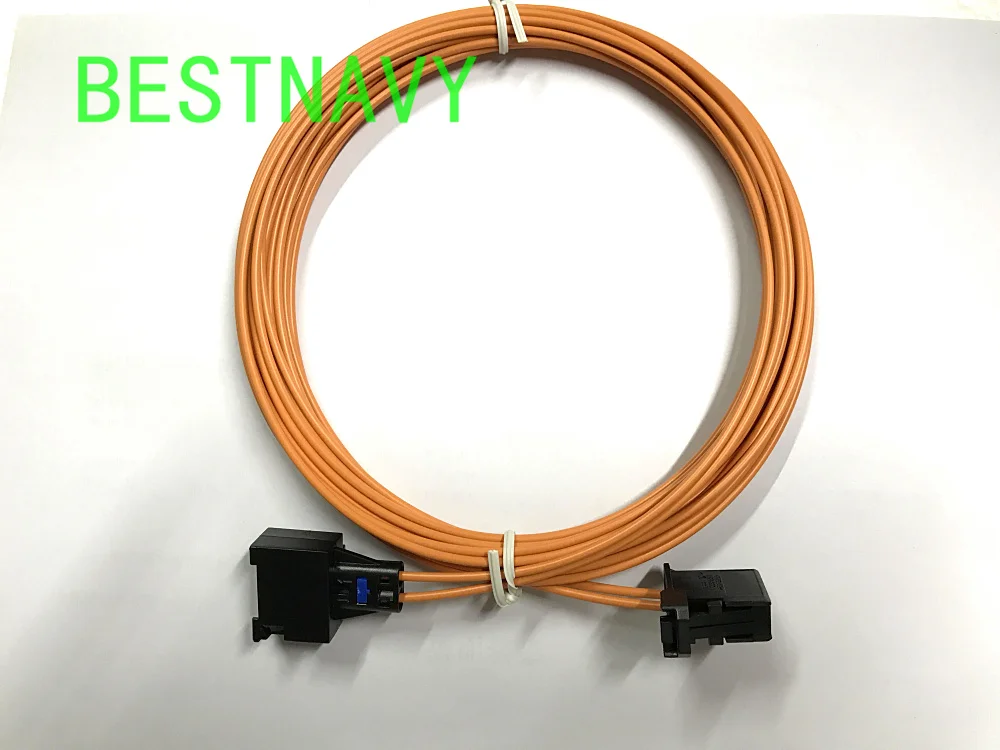 MOST Optical Fiber Cable Connectors Male To Female