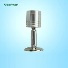 6 шт DC12V 1 Вт Светодиодный шкаф счетчик прожекторы точечной подсветки Алюминий ювелирных изделий встречное освещение Кухня витрина лампы ЕС розовый