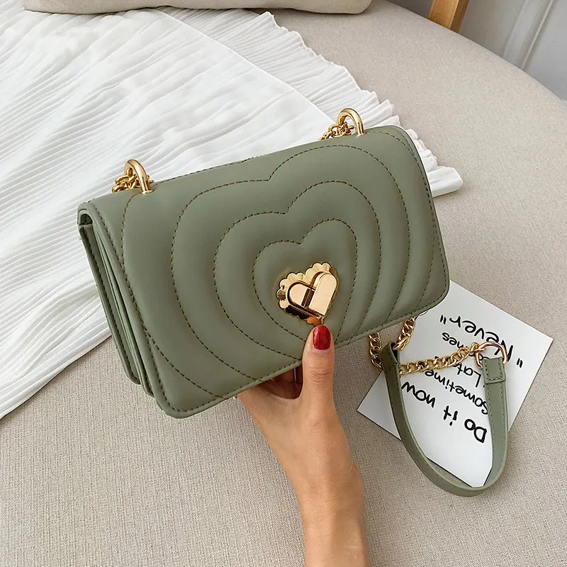 

Girls'Bags and Girls' New Type of Korean Chain Embroidery Single Shoulder Bags